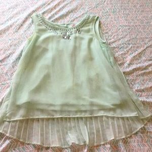 Girls Sleeveless Top